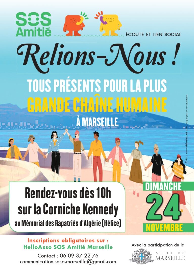 Chaîne de l’Amitié à Marseille