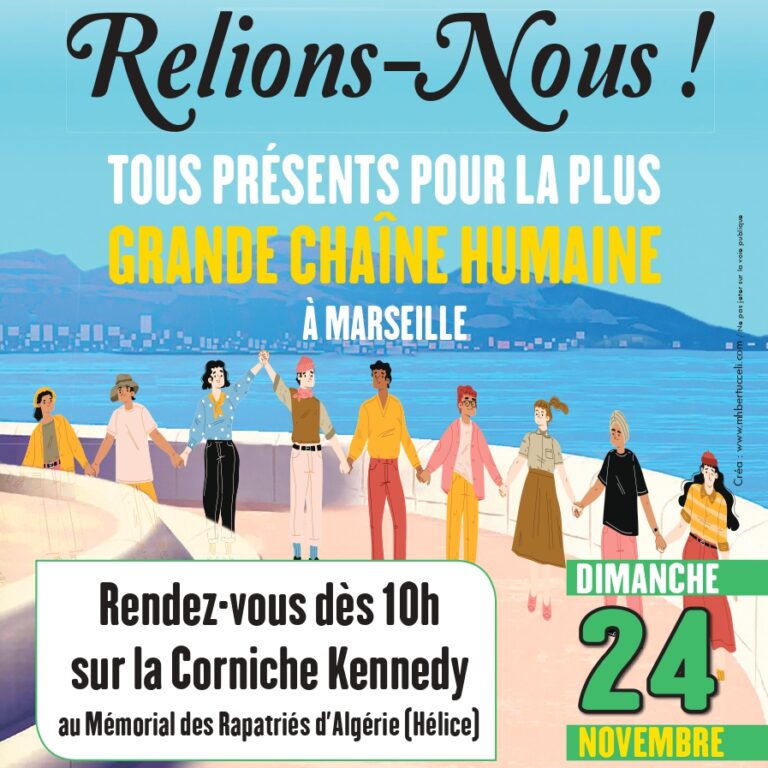 Chaîne de l’Amitié à Marseille
