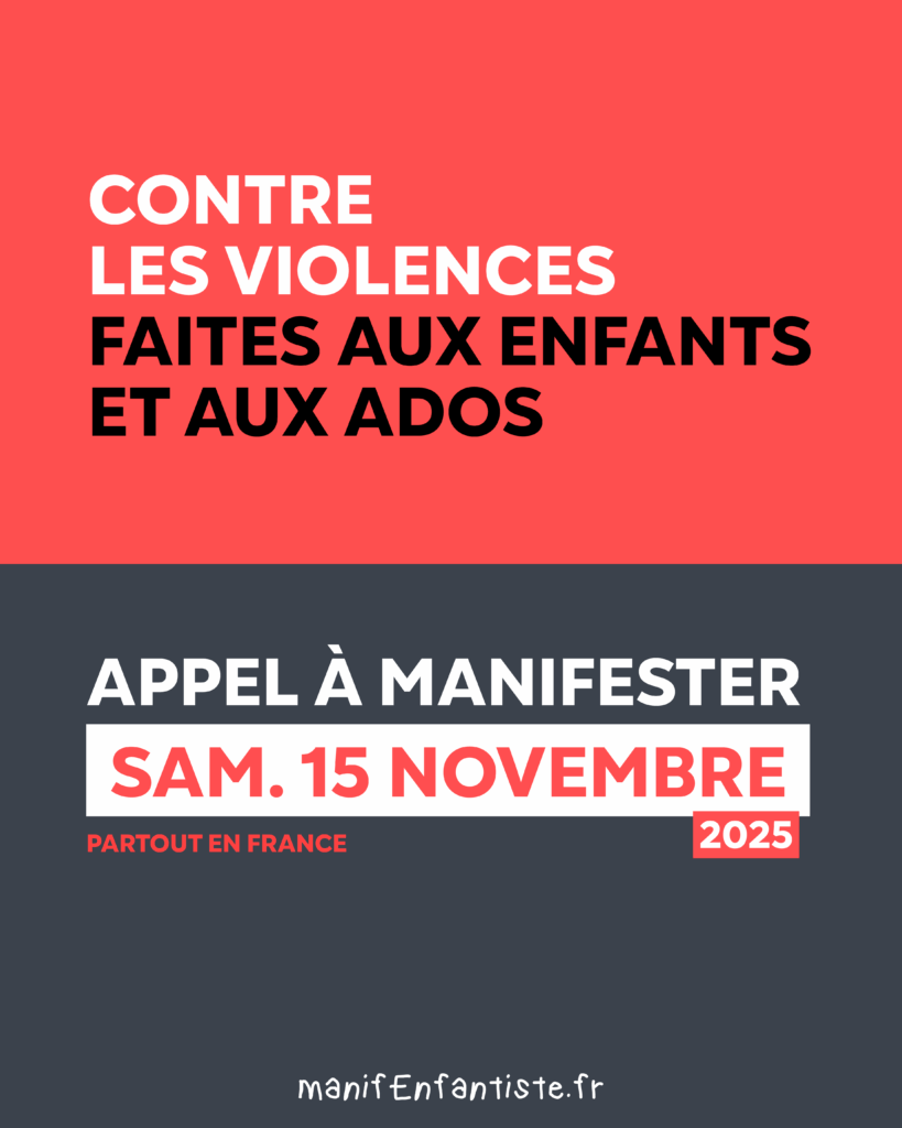 Affiche appel à manifester samedi 15 novembre 2025